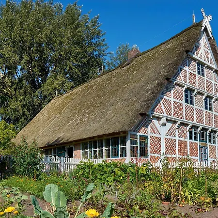 Kuscheliges Waldhaus Kaminknistern Сasa de vacaciones Oldendorf (Stade)