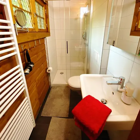 Сasa de vacaciones Kuscheliges Waldhaus Kaminknistern