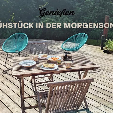 Kuscheliges Waldhaus Kaminknistern Сasa de vacaciones Oldendorf (Stade)